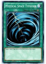 Yu-Gi-Oh! – Mystical Space Typhoon (HSRD-EN053) – High-Speed Riders – 1st Edition – Common