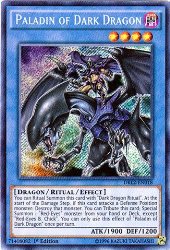 Yu-Gi-Oh! – Paladin of Dark Dragon (DRL2-EN018) – Dragons of Legend 2 – 1st Edition – Secret Rare