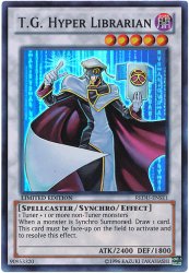 Yu-Gi-Oh! – T.G. Hyper Librarian (REDU-ENSE1) – Return of the Duelist: Special Edition – Limited Edition – Super Rare