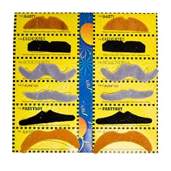 12 Pack Assorted Fake Mustaches