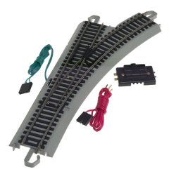 Bachmann Trains Snap-Fit E-Z Track Remote Turnout – Right