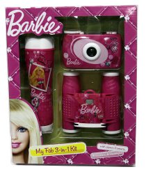Barbie My Fab 3-in-1 Kit Camera, Binoculars & Flashlight
