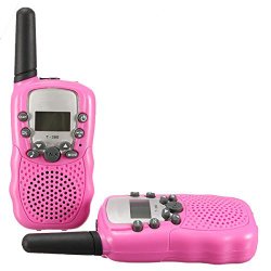BELLSOUTH T388 nologo T-388 Walkie Talkie Automatic Battery Save LCD (Pink)