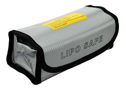 BW® Fireproof Explosionproof Lipo Battery Safe Bag Lipo Battery Guard Safe Bag Pouch Sack for Charge & Storage 185x75x60mm Large size