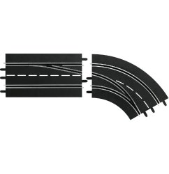 Carrera Digital 124/132 Lane Change Right Curve, Out to In
