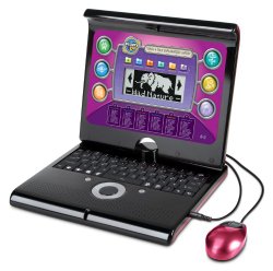 Discovery Kids Teach ‘n’ Talk Exploration Laptop, Pink