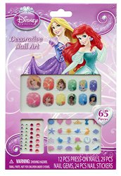 Disney Princess 65 Piece Decorative Nail Art Kit