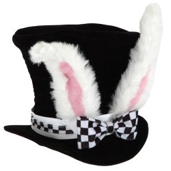 elope Kid’s White Rabbit Topper Hat