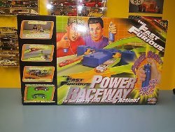 FAST AND FURIOUS POWER RACE WAY SET WITH 2 CARS