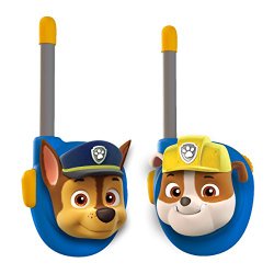 Paw Patrol Chase and Rubble Character Walkie Talkies