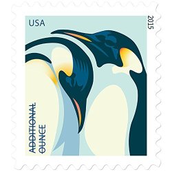 Penguin Sheet of 20 Additional Ounce Stamps by USPS