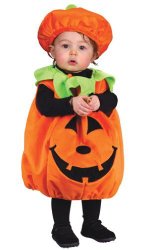 Punkin Cutie Pie Costume, Infant (Ages up to 24 months)
