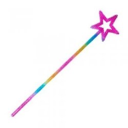 Rainbow Star Wand for Fairy or Princess Costume by RIN