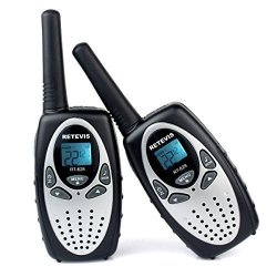 Retevis RT628 Kids Walkie Talkies 22 Channel FRS/GMRS UHF 462.550- 467.7125MHz Portable 2 Way Radio Toy for Children (1 Pair)
