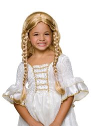 Rubies Child’s Fairy Tale Princess Blonde Costume Wig