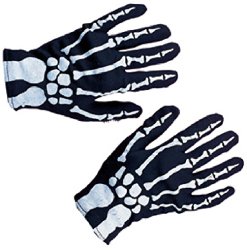 Rubie’s Costume Co Child Skeleton Gloves Costume