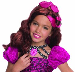 Rubies Ever After High Child Briar Beauty Wig with Headpiece