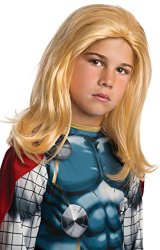 Rubies Marvel Universe Classic Collection Avengers Assemble Child Size Thor Wig