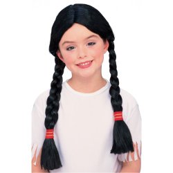 Rubies Native American Girl Wig with Braids