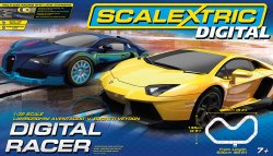 Scalextric C1327T Digital Racer 1:32 Slot Car Race Set