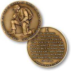 The Task Ahead Challenge Coin