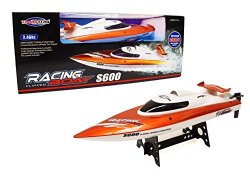 TurboTech® High Speed S600 2.4 GHz 4 Channel Remote Control RC Racing Boat