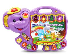 VTech Touch and Teach Elephant – Purple – Online Exclusive
