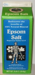 White Mountain Epsom Salt 3 Lb Containers (Pack of 2)