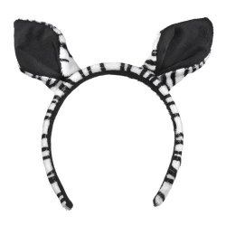 Zebra Ears Headband Animal Costume Headwear