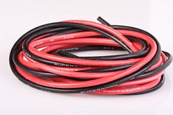 16 Gauge Silicone Wire 10 Feet – 16 AWG Silicone Wire – Soft and Flexible Silicone Wire- 252 Strands of copper wire