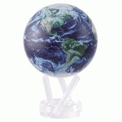 4.5″ Satellite View with Cloud Cover MOVA Globe
