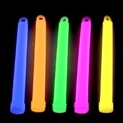6″ Premium Lumistick Glow Light Sticks Mixed Colors (50 Sticks)