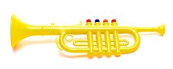 Antonelli Yellow Trumpet Horn for Kids
