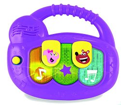 Baby Genius Mini Electronic Piano Rattle Baby Toy