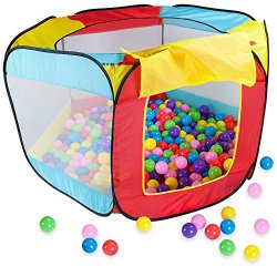 Ball Pit Tent with 100 Ball Pit Balls and Carrying Case by Imagination Generation