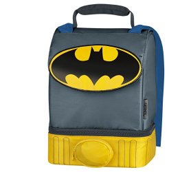 Batman Dual-Compartment Lunch Kit by Thermos Insulated (1, A)