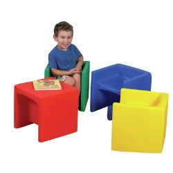 Cube Kids Chair – Set of 4