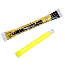 Cyalume SnapLight Industrial Grade Chemical Light Sticks, Yellow, 6″ Long, 12 Hour Duration (Pack of 10)