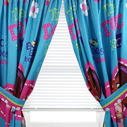 Disney Doc McStuffins Window Panels / Curtains / Drapes 42in x 63in – Set of 2