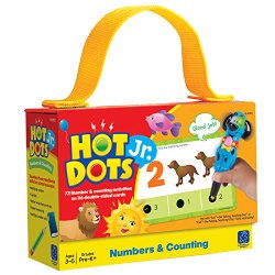 EDUCATIONAL INSIGHTS HOT DOTS JR. NUMBERS AND COUNTING CARD SET