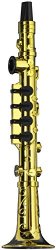 Forum Novelties Gold Clarinet Party Kazoo Play Musical Instrument