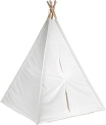 Giant Canvas Teepee 6′ – Customizable Canvas Fabric – by Trademark Innovations