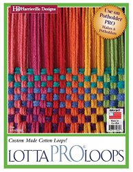 Harrisville Designs Pro 10″ Cotton Lotta Loops, Assorted Colors in Bright Line