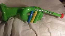 Inflatable 24-Inch Green Trumpet