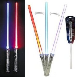 Intergalactic Led Light Sonic Saber Sword with Sounds and Color Changing Effects Wow!