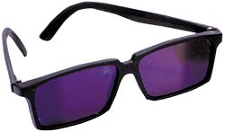 Joker Spy Rearview Glasses Black One Size (5.75″ Wide)