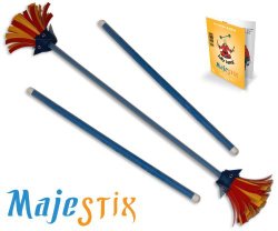 Jolly Lama! Blue Jolly Stix Performance Juggling Devil Sticks