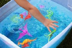 Kids Tactile Sensory Experience – Jelly BeadZ 3 Color-Blue-Water Bead Gel 3 Pks of 10 Grams Per Pack. Sea Creatures Not  Included