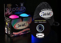 LED Poi – Spin-ballS brand Spin-lightS (Pair)