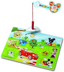 Mickey Mouse Clubhouse Hide and Seek Wooden Magnetic Game